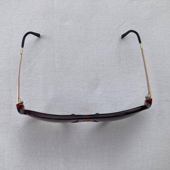 Vintage Carrera 5547 Men Sunglasses Bordeaux red/gold Eyeglasses Made Austria - Picture 14 of 14